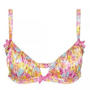 NWT For Love & Lemons/ Spring-Summer 2022 Collection/60’s inspired bra/Size US S